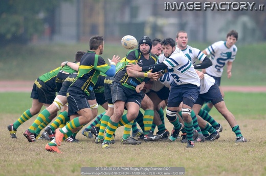 2013-10-20 CUS PoliMi Rugby-Rugby Dalmine 0429